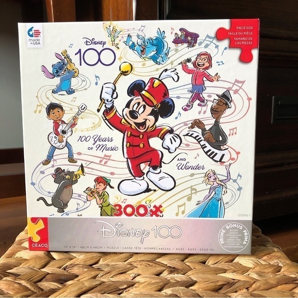 Disney 100 year of music puzzle 300pc - Picture 1 of 5